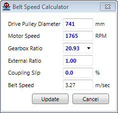 belt-speed-calculator